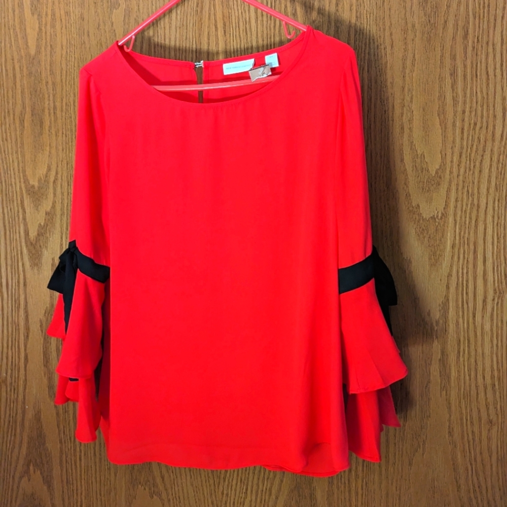 NWOT New York Company Fushia Blouse